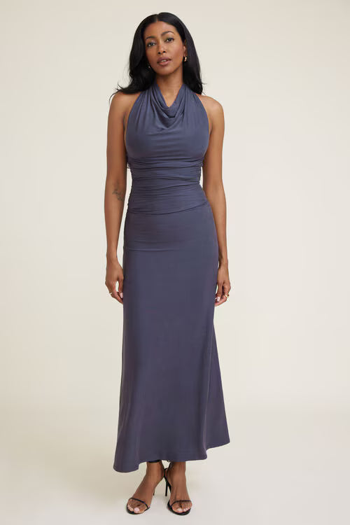 Cowl Neck Modal Maxi Dress